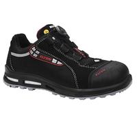 ELTEN Chaussures de sécurité SENEX XXT Pro BOA ESD S3, Homme, Textile, Embout en Plastique (Plus léger Que l'embout en Acier), léger, Sportif, Noir/Rouge, Pointure : 43
