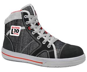 ELTEN SENSATION Mid ESD S2, chaussures de sécurité pour femmes et hommes, légères, embout en acier, matière supérieure : cuir + textile, doublure intérieure : textile (respirant), taille 38