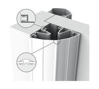 Elton ELLEN Finprotect Plus 9090 à visser KF blanc, L 2500 mm Quantité:1