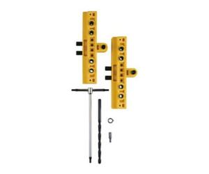 Elton ELLEN Gabarit de perçage Exacta 2 pcs PVC jaune, avec accessoires Quantité:1