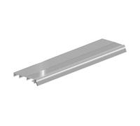 Elton ELLEN Joint de seuil ANB 7 N incliné alu argent, Br49xH8xL3000 Quantité:1