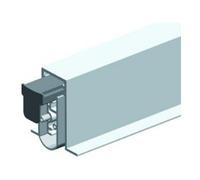 Elton ELLEN Joint de seuil de porte automatique, Omega si, 958 mm pour encastrement et montage visible Quantité:1