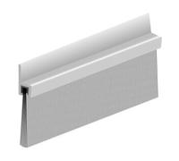 Elton ELLEN Joint de seuil de porte IBS 50 à visser alu argent, H50 x L3000, HP30 Quantité:1