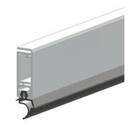 Profil d'encadrement de porte ASP - aluminium anodisé - joint silicone ELLEN