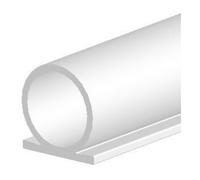 Elton ELLEN Türanschlag dg. Profil Omega 137 L.25m l.8mm silicone noir blanc ELLEN Quantité:1