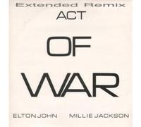 ELTON JOHN AND MILLIE JACKSON - ACT OF WAR 12 INCH (12" SINGLE) UK ROCKET 1985