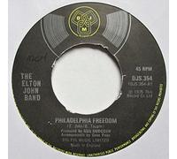 Elton John Band - Philadelphia freedom (1975, feat. John Lennon) / Vinyl single [Vinyl-Single 7'']