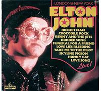 Elton John - Elton John London & New York 1977 UK vinyl LP SHM966