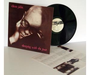 Elton john - ELTON JOHN sleeping with the past. TOP COPY. First press 1989. Matrix S-1-2, S-2-1. On Phonogram records
