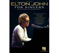 Elton John For Singers: With Piano Accompaniment