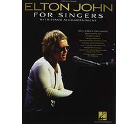 Elton John for Singers: With Piano Accompaniment, Vocal - Piano