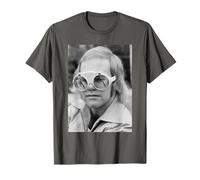 Elton John Goodbye Lunettes en Forme de Brique Jaune T-Shirt