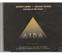ELTON JOHN & LEANN RIMES - ELTON JOHN & LEANN RIMES CD Written in the stars (mint)