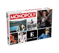 Winning-Moves Jeu de société Monopoly Elton John 6 jetons en métal 2 à 6 joueurs Anglais