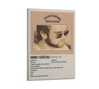 Elton John Rock N Roll Impression sur toile pour albums de musique et films avec cadre 40 x 60 cm