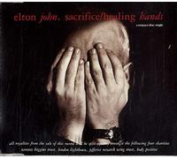 ELTON JOHN - SACRIFICE CD UK PHONOGRAM 1990 3 TRACK B/W HEALING HANDS AND DURBAN DEEP (EJSCD22)