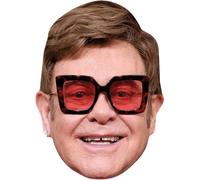 Elton John (Square Glasses) Masques de celebrites