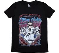 Elton John - T-shirt "Psych" pour femme RO12989 (XXL) (Noir)