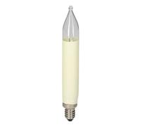 Eltric EGB Lot de 3 bougies de Noël 23 V/3 W E10 - Parfait comme bougies pour sapin de Noël, éclairage d'arc et bougies de décoration de Noël