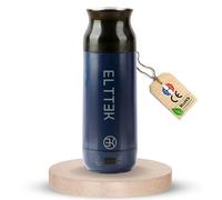 ELTTEK 450ml 12 Choix de Températures,Mini Bouilloire Electrique de Voyage, Petite Bouilloire avec Témpérature Réglable 0,45L,Bouilloire Electrique Portable avec Thermostat Réglable Acier SUS304