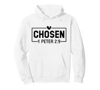 Élu 1 Pierre 2:9 Dieu chrétien, l'amour des Hommes, des Femmes et des chrétiens Sweat à Capuche