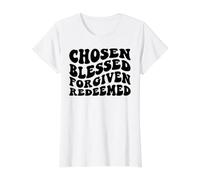 Élu, bienheureux, pardonné, racheté, Reconnaissant, Amour T-Shirt Graphique avec Valeur