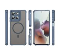 Elubugod Compatible avec Motorola Moto G66y Coque Housse,Compatible avec MagSafe,Anti-Chute,Compatible avec Motorola Moto G56 5G XT2529-2 / G66j PB810000JP Étui pour téléphone Portable Blue