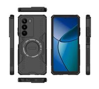 Elubugod Compatible avec Narzo 80 Lite 5G Coque,Compatible avec MagSafe,Compatible avec Realme C73 5G / C71 4G RMX5303 Étui Anti-Chute pour téléphone Portable Black