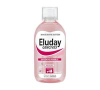 ELUDAY - Bain de Bouche Apaisant pour Gencives Sensibles, Sans Alcool et Fraîcheur Durable (500mL) - Le Lot De 3