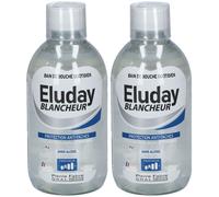 Eluday Blancheur Bain de Bouche Protection Anti-taches De 2x500 ml
