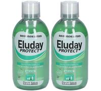 Eluday Protect Bain de Bouche Protection Complète De 2x500 ml