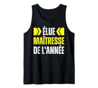 Élue Maîtresse De L'année Cadeaux De Remerciement Prof Femme Débardeur