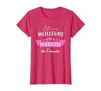 Elue meilleure maîtresse d'année Cadeau meilleure Maitresse T-Shirt