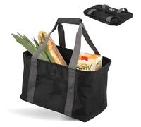 eluno Panier à provisions Stelle, polyester, noir