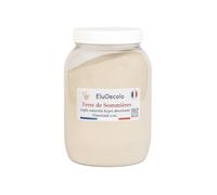 EluOecolo Made in France - Terre de Sommières 2,60kg (hyper absorbante) - Boite hermétique avec doseur à l'intérieur - Conditionné dans un CAT
