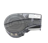 ELUPNMF 6. 35 mm x 6. 4M Signes de Film compatibles Compatible avec M21 250 595 Labeller Fonctionne avec LA MANDE DE LABEAUS(10pc Black-on-Green)