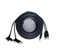 ELUPNMF Alimentation USB HDMI 5M de Remplacement 3-en-1 Compatible avec Les Jeux HTC Vive VR