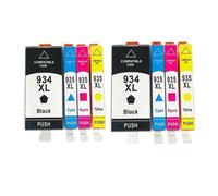 ELUPNMF Cartouche d'encre à rendement Compatible 934XL 935XL pour imprimantes Pro 6812 6830 6815 6835 6230 6820