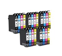 ELUPNMF Cartouche d'encre Compatible 502XL T502 T502XL pour la Maison XP-5100 XP-5105 Main-d'œuvre WF-2860DWF WF-2865DWF(5SET)