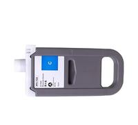 ELUPNMF Cartouche d'encre Compatible PFI-710 PFI710 PFI 710, Encre pigmentée 700ml, Compatible avec TX-2000 TX-3000 TX-4000(PFi-710 C)