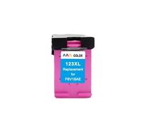 ELUPNMF Cartouche d'encre de Remplacement 123XL, Compatible avec Les modèles HP123 1110 2130 2132 2133 2134 3630 3632 4513 4520(1 Color)