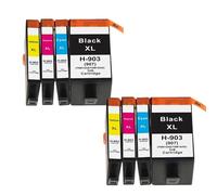 ELUPNMF Cartouche d'encre Noire 903XL, Compatible avec Pro 6950 6960 6962 6963 6965 6966 6968 6970 6975, Cartouche de Remplacement pour imprimante