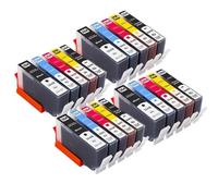 ELUPNMF Cartouches d'encre 364XL compatibles pour Remplacement d'imprimante, 2 Jeux, pour Deskjet 3070A 5510 6510 B209a C510a C309a(4SET 20PK)
