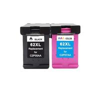 ELUPNMF Cartouches d'encre compatibles 62 62XL pour Officejet 5740 5741 5742 5743 5744 5540 5544 5545 5546 5548