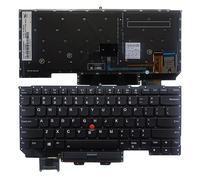 ELUPNMF Clavier avec rétroéclairage Compatible avec X1 Carbon 5e génération 5 2017 Disposition américaine