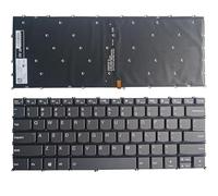 ELUPNMF Clavier Compatible avec la Disposition espagnole US UK Compatible avec 7 Pro 14ITL5 14ARH5 14ACH5 14IHU5 7 14ITL5 7 14ARE05 avec rétro-éclairage(Black US)