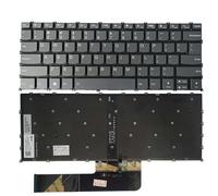 ELUPNMF Clavier Compatible avec la Disposition espagnole US UK Compatible avec 7 Pro 14ITL5 14ARH5 14ACH5 14IHU5 7 14ITL5 7 14ARE05 avec rétro-éclairage(Gray US)