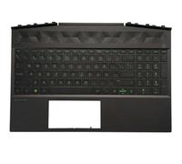 ELUPNMF Clavier Latin Espagnol avec rétroéclairage du Couvercle supérieur Repose-Paume Compatible avec 15-DK 15T-DK TPN-C141