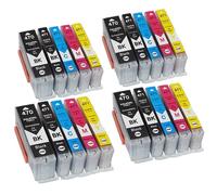 ELUPNMF Paquet de 20 Cartouches d'encre compatibles PGI470 CLI471 pour imprimantes MG5740 MG6840 TS5040 TS6040