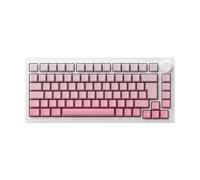ELUPNMF V3-SP Keyboard mécanique du boîtier en Aluminium Point de Joint à Chaud RGB RVAB RGB Backlit Multi Mode Wired Compatible avec ISO ANSI Layout Comprend des touchés latéraux imprimés(ISO Pink)